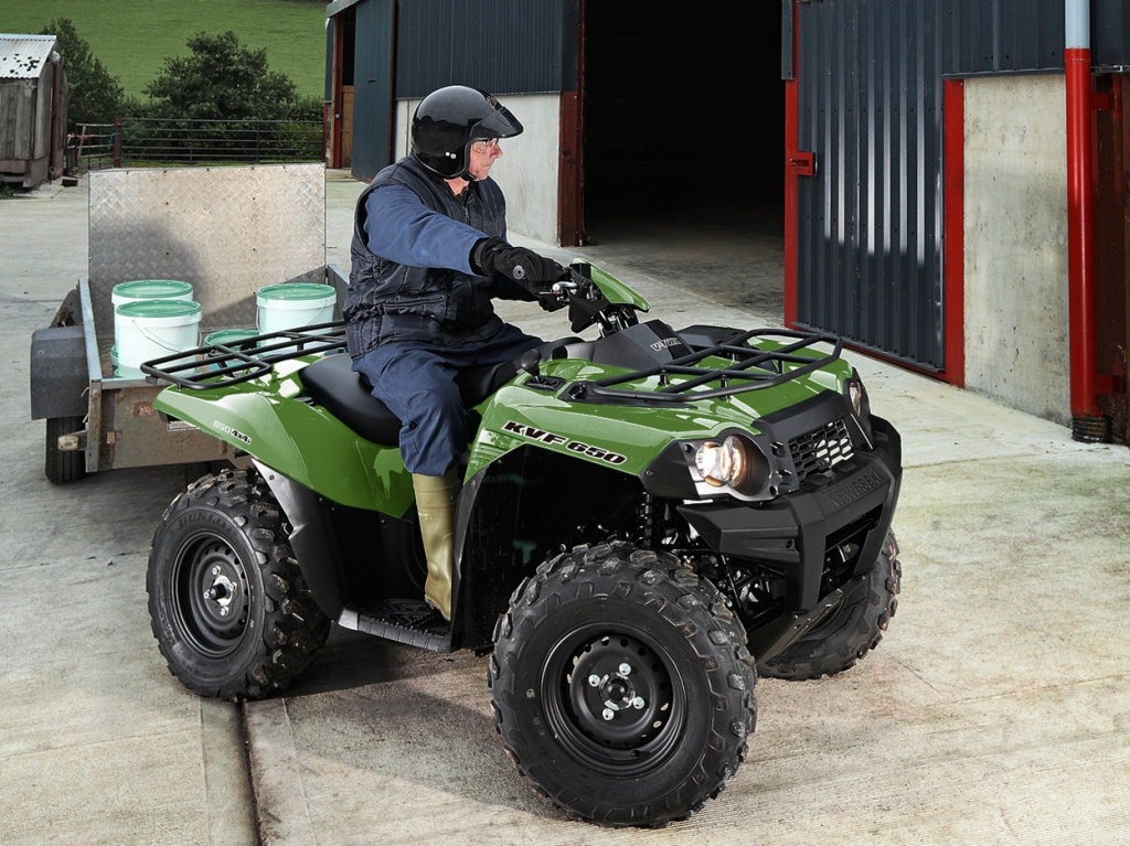 Фото квадроцикла Kawasaki KVF650 4x4